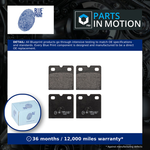 Brake pads set fits audi - brake,