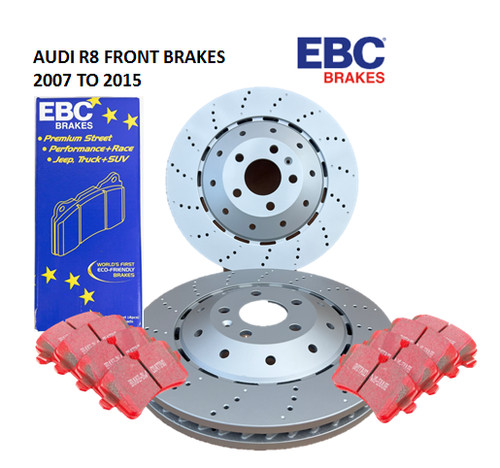 Audi 2007 2015 - ebc, red