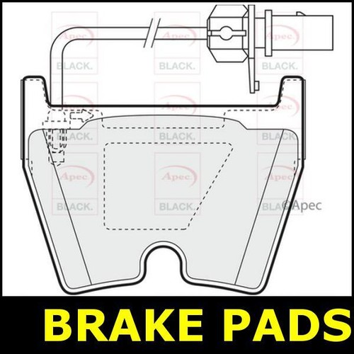 Brake pads front for audi - brake,
