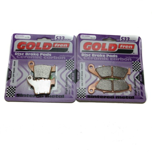 Goldfren s33 brake pads front - goldfren,
