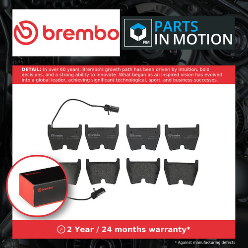 Brake pads set - pads, fits