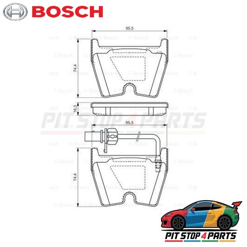 For audi spyder brake pads - for,