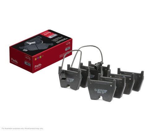 Apec front brake pads for - front,