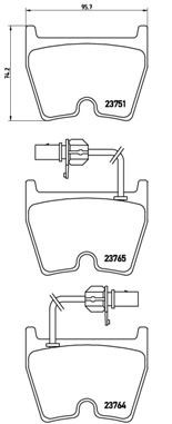 Brembo front brake pad - brembo,