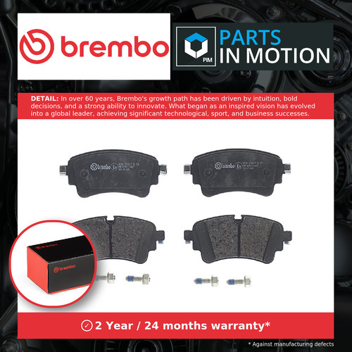 Brake pads set rear p85154 - set,