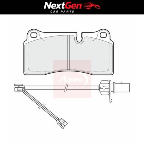 Rear brake pads apec for - rear,